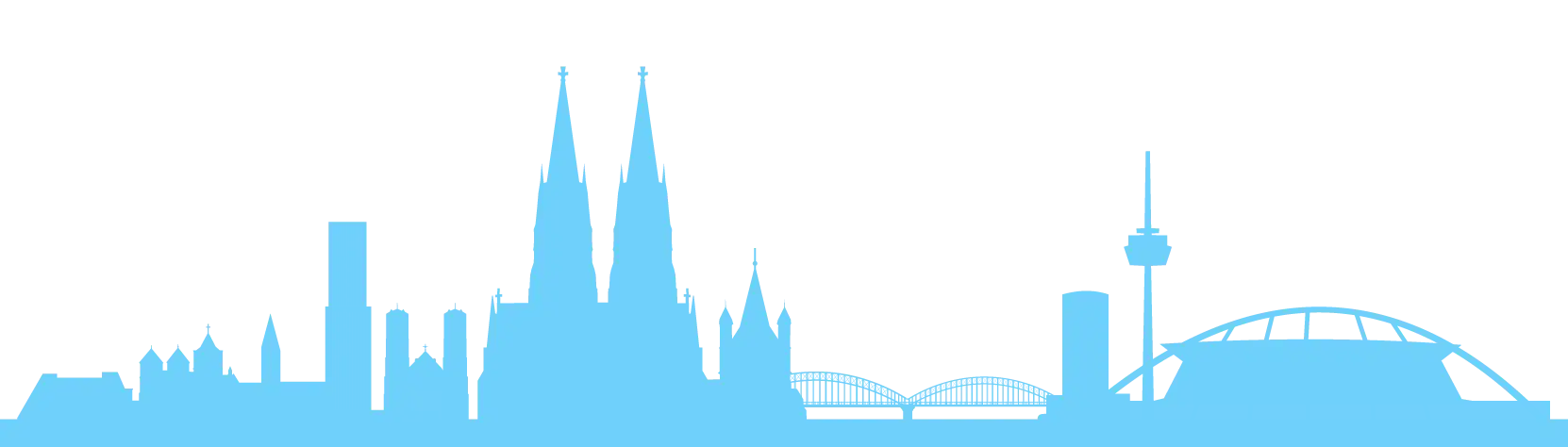 cologne silhoutte
